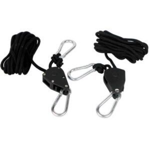 Poleas con freno Rope Ratchet (Pareja) 68 Kg