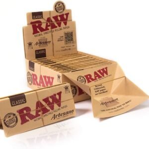 Hojillas Raw Artesano King Size con Filtros - Display 15x