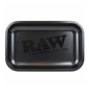 Bandeja Raw Metal Black Mate Small