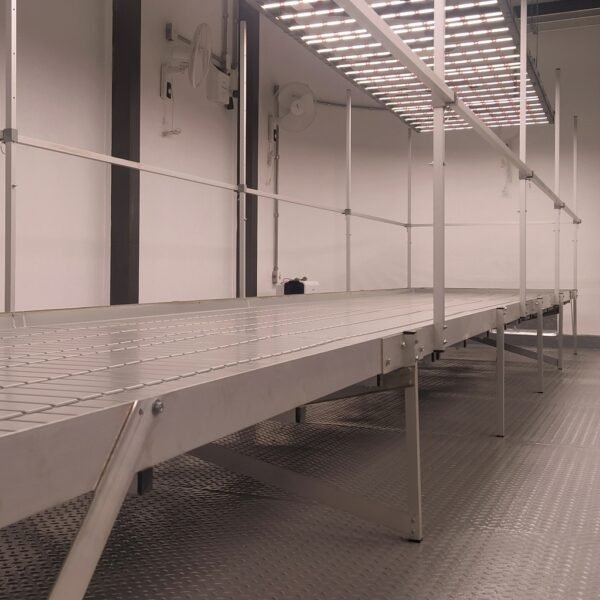 Soporte 4 m Fijo + Soporte Red para MES3 (152 x 404 x h 45-47 cm)