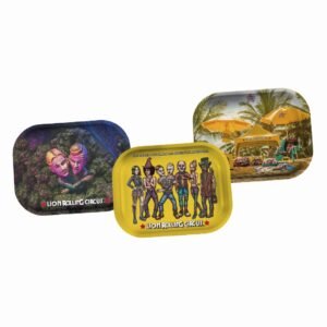 Bandeja Metálica Chica- Lion Rolling Circus