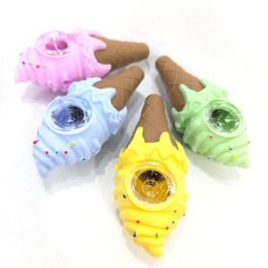 Pipa de Silicona ICE CREAM