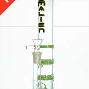 Alien Bong Triple Percolador Panal Y Atrapa Hielo 25cm