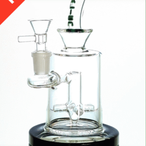 Alien - Bong Robusto con Percolador Estrella y Atrapa Cenizas 18cm