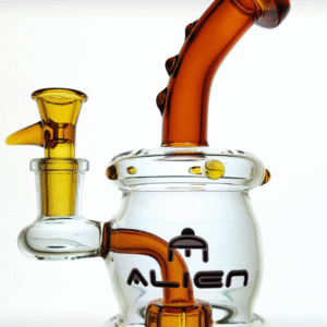 Alien - Mini Bong con Percolador 15cm, incluye Bowl